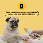 Pug con el limador de uñas eléctrico PG102