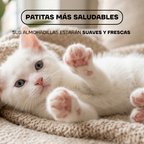 Gatito con patitas sanas gracias a la recortadora PT209L