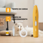 Tiempo de carga y de uso de la recortadora de patas PT209L