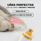 Uñas de perro limadas de forma segura con el PG101