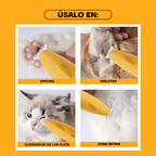 Zonas de uso de la PT209L: patas, almohadillas, orejas y cara