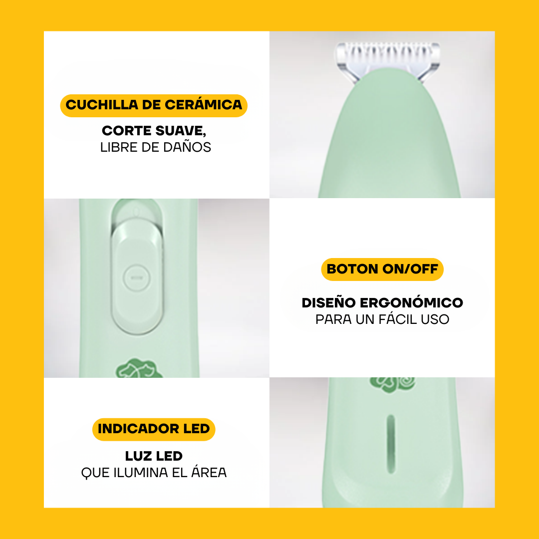 Medidas y especificaciones de la recortadora PT206