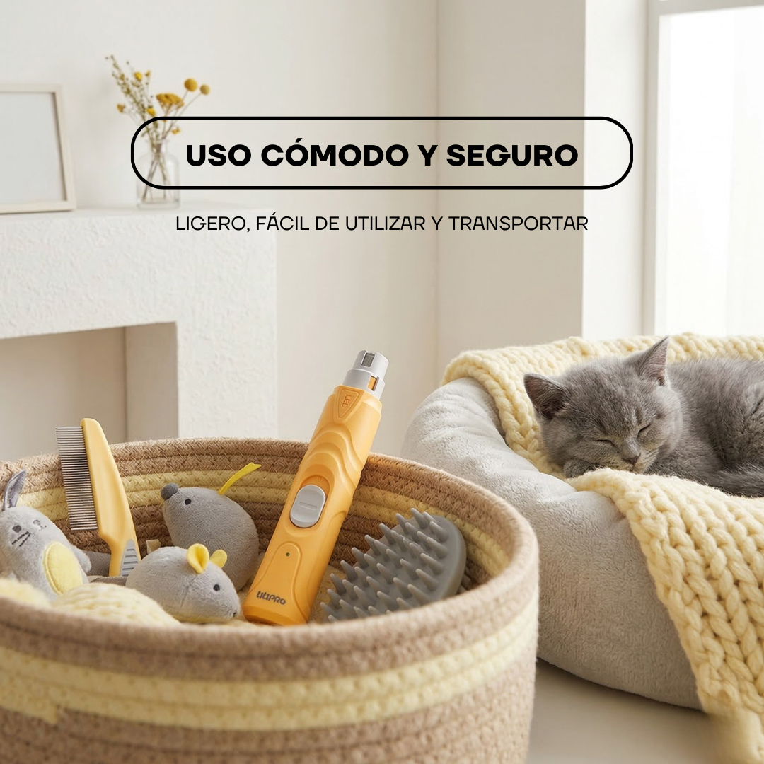 Perro descansando: limado cómodo y seguro con el PG100