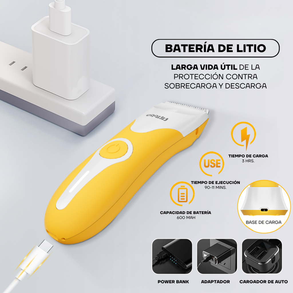 Batería de litio de la cortadora PT302 y peines guía