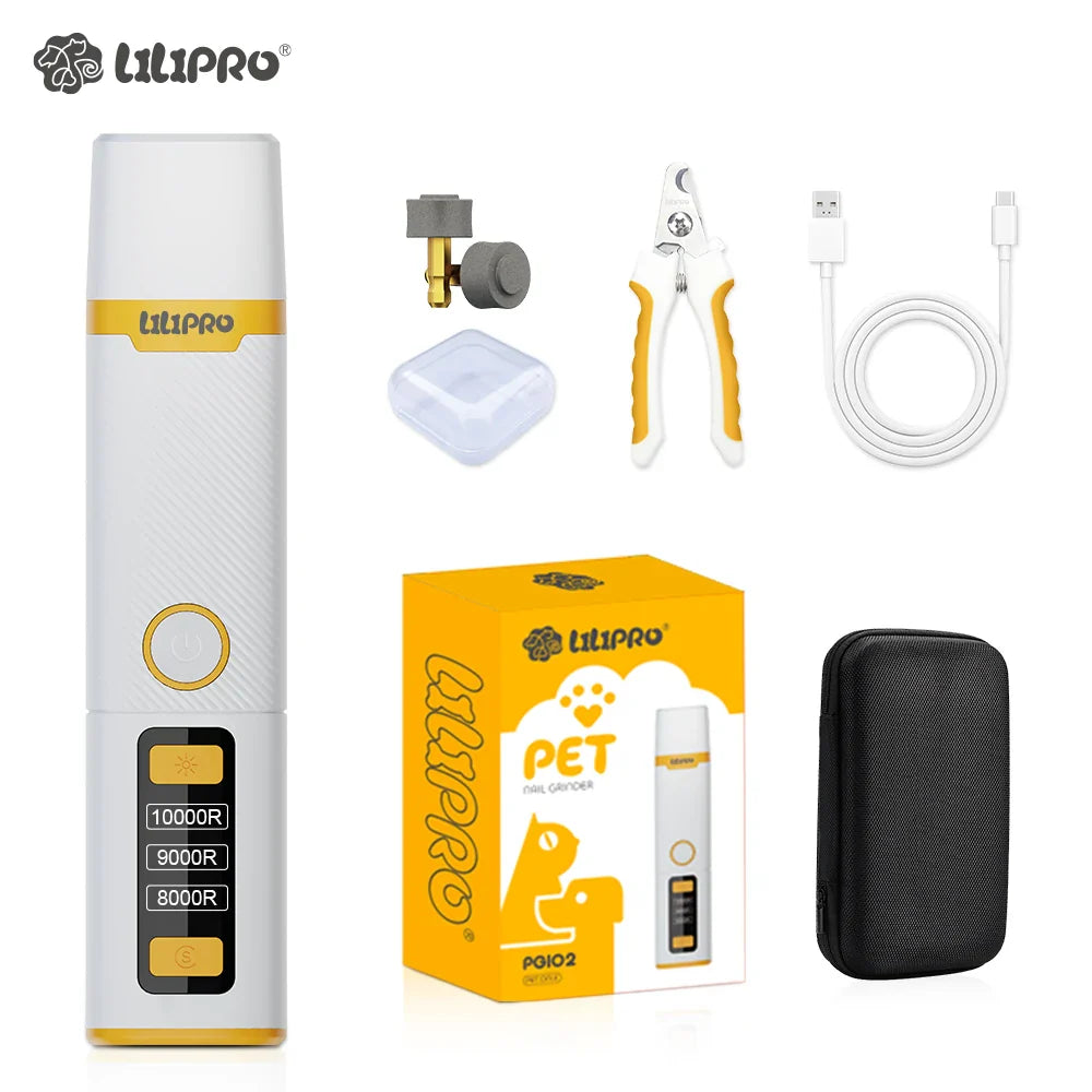 Kit del limador de uñas PG102 con estuche y accesorios